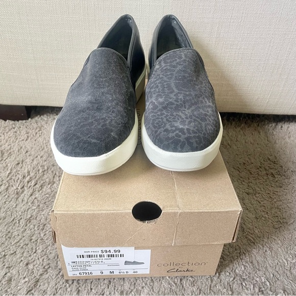 Clarks Layton Petal Slip-On Sneakers - Picture 9 of 12